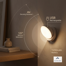 Veilleuse LED à détecteur de mouvement rechargeable par USB