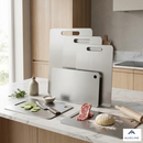SteelGuard Pro - Professionelles Schneidebrett aus Edelstahl