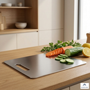 SteelGuard Pro - Planche à découper professionnelle en acier inoxydable