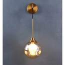 Modern LED Glass Ball Wall Lamp for Bedroom and Living Room
