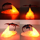3D-Drachenfeuer-LED-Lampe, USB-wiederaufladbar