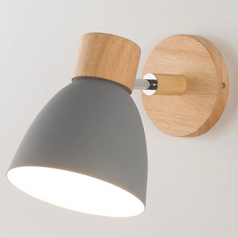 NordLume Wandleuchte aus Holz