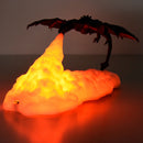 3D-Drachenfeuer-LED-Lampe, USB-wiederaufladbar