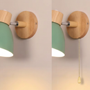 NordLume Wandleuchte aus Holz