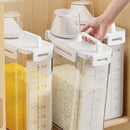 Getreideaufbewahrungsbehälter mit Deckel und Messbecher