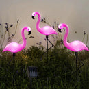 Solar Flamingo Gartenleuchte, wasserdicht, für den Außenbereich 